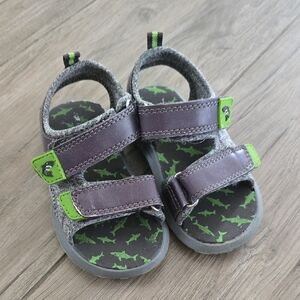 Joe Fresh Kids Sandals in Gray and Green
